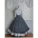 Alice Girl Duke of Victoria Corset Overskirt and Striped Skirt(1st Pre-Order/2 Colours/Full Payment Without Shipping)
